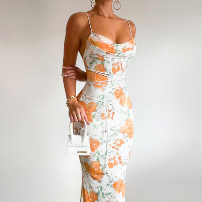 Sunset Rose Dress