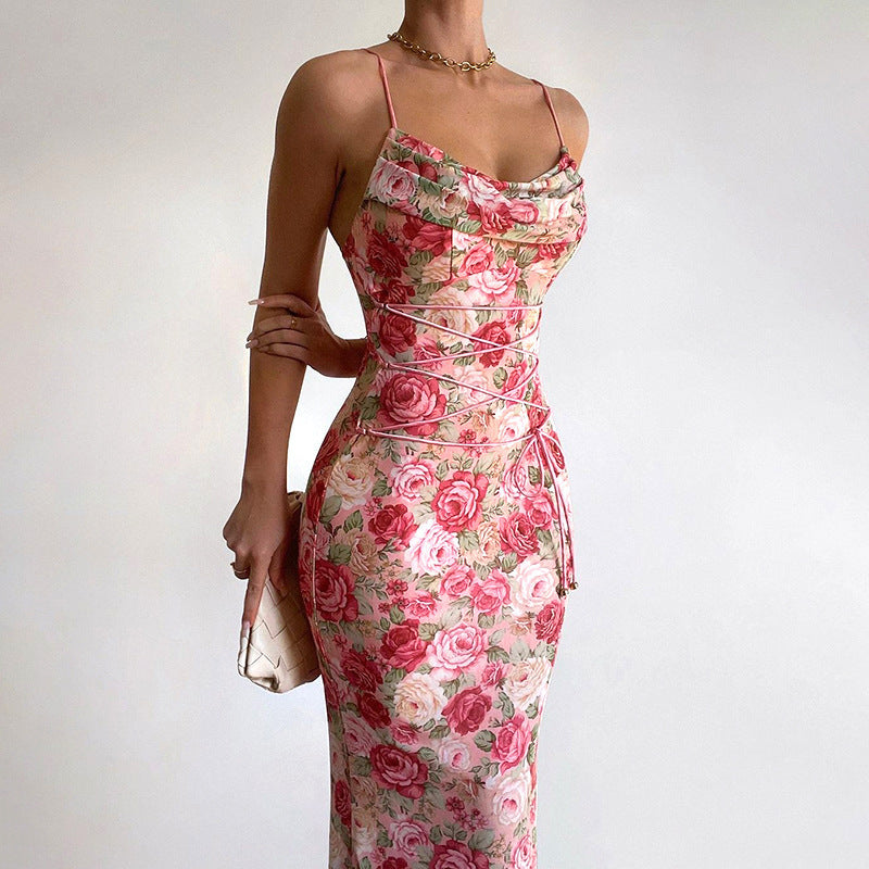 Sunset Rose Dress